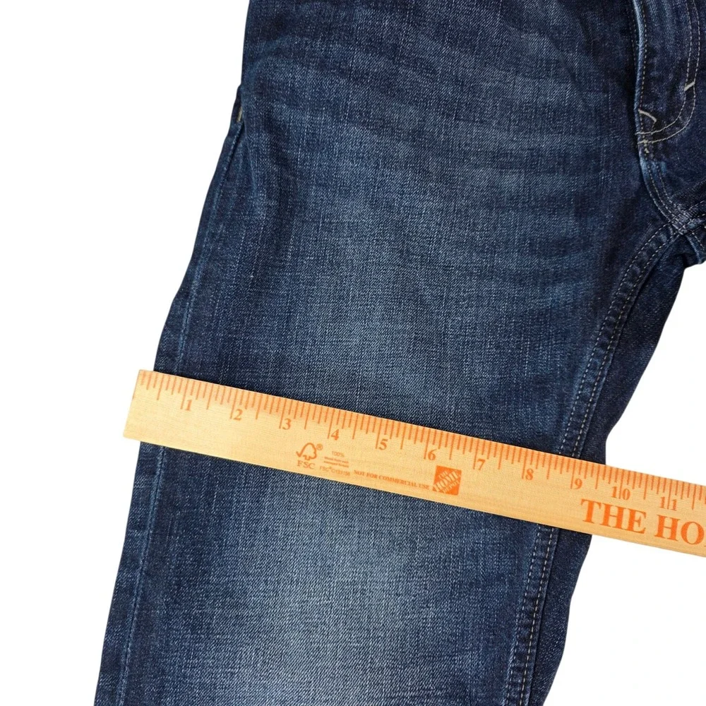 Banana Republic Vintage Straight Jeans Medium Indigo 33x30 Mens Denim